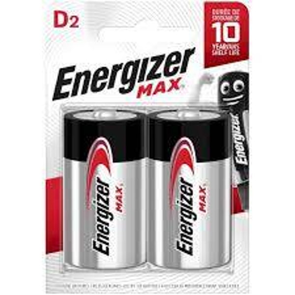 ENERGIZER MAX PILES D LR20 1.5V