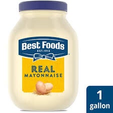 BEST FOODS MAYONNAISE 1GAL