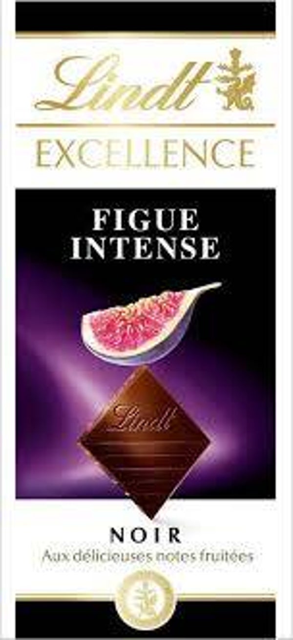 LINDT EXCELLENT NOIR FIGUE 100GR