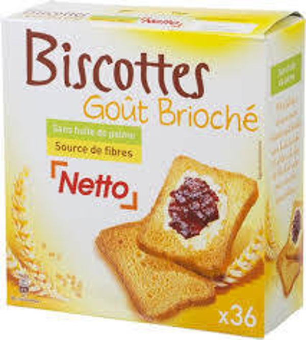 NETTO BISCOTTE BRIOCHE *36 300GR