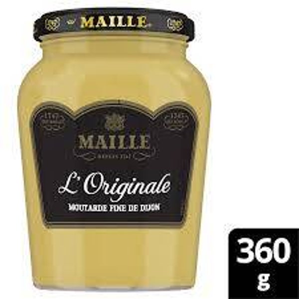 MAILLE MOUTARDE FINE DE DIJON ORIGINALE 360GR