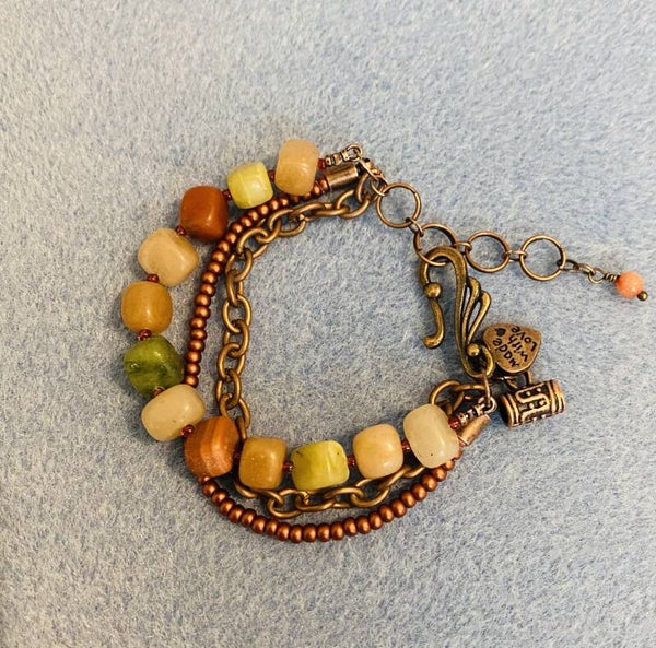 Triple Strand Bracelet (b-1)
