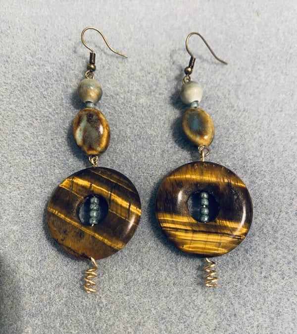 Earrings with hooks