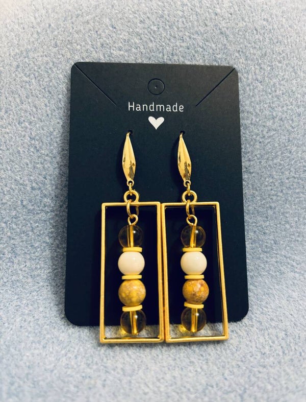 Earrings on design hooks (e-83)