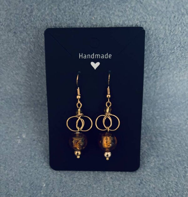 Earrings with hooks (e-192)