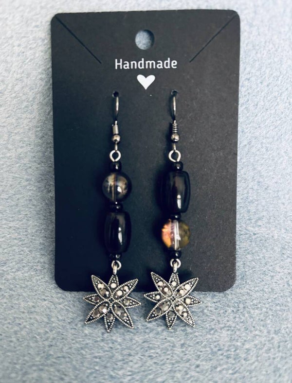 Earrings with hooks (e-46)