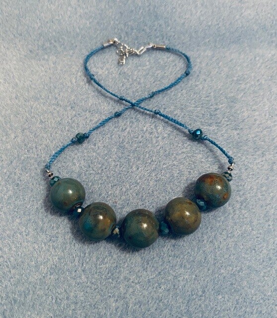 Necklace, on cord (n-77)