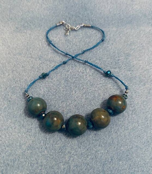 Necklace, on cord (n-77)