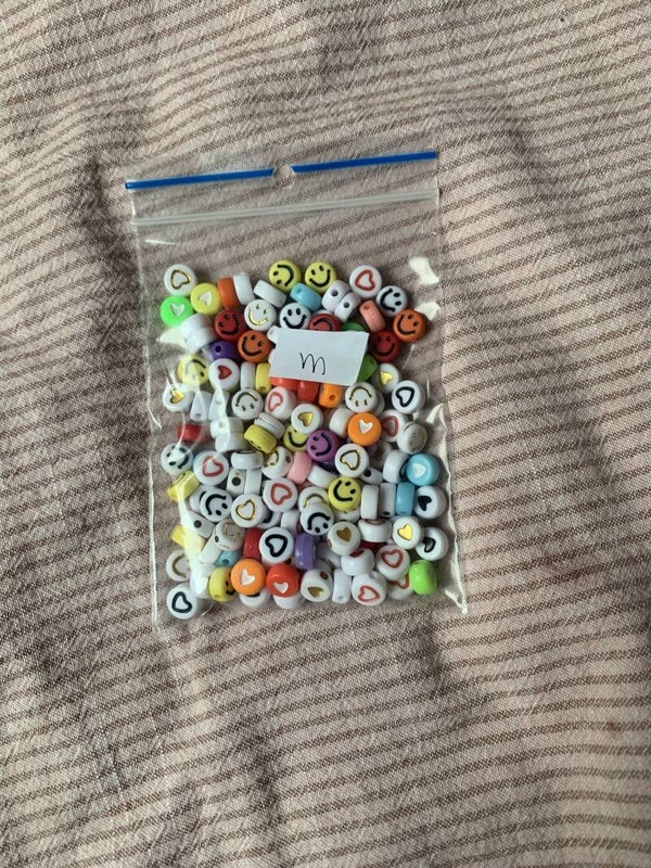 Acryl kralen maat M - 150 stk