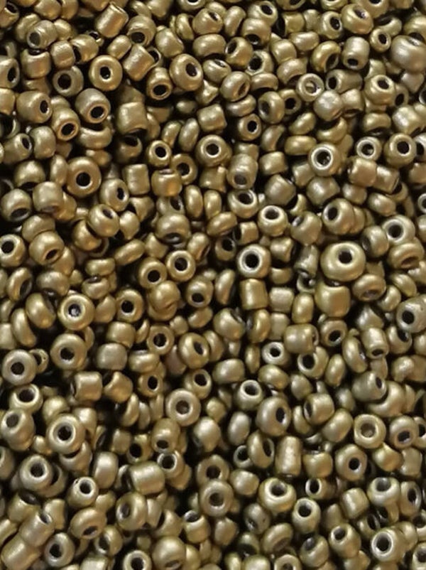 200 gram zak metallic brass gold