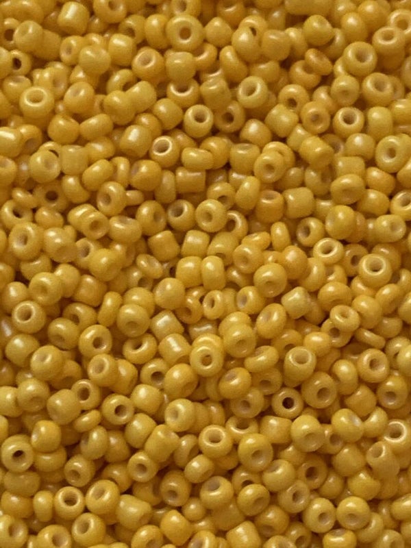 Elamanta yellow 2mm kralen