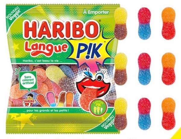 Haribo langue pik