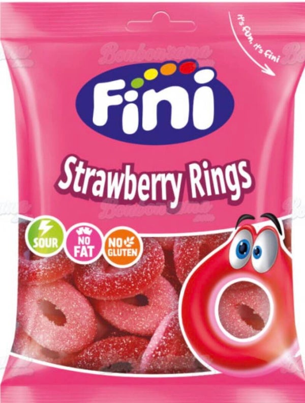 Fini Strawberry Rings