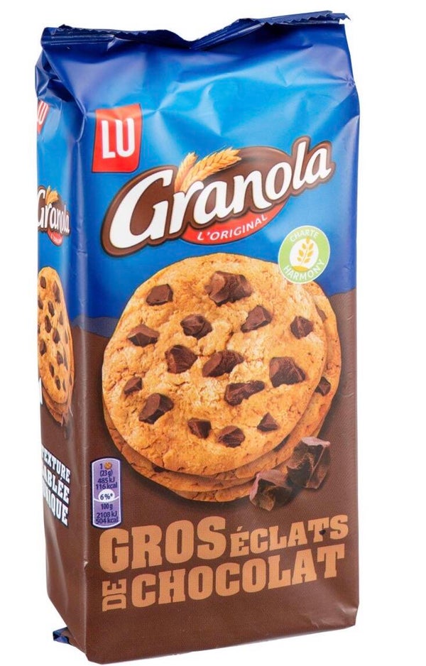 Granola Cookies chocolat