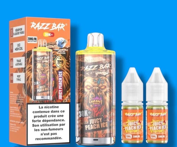 30k razzbar new rechargergable