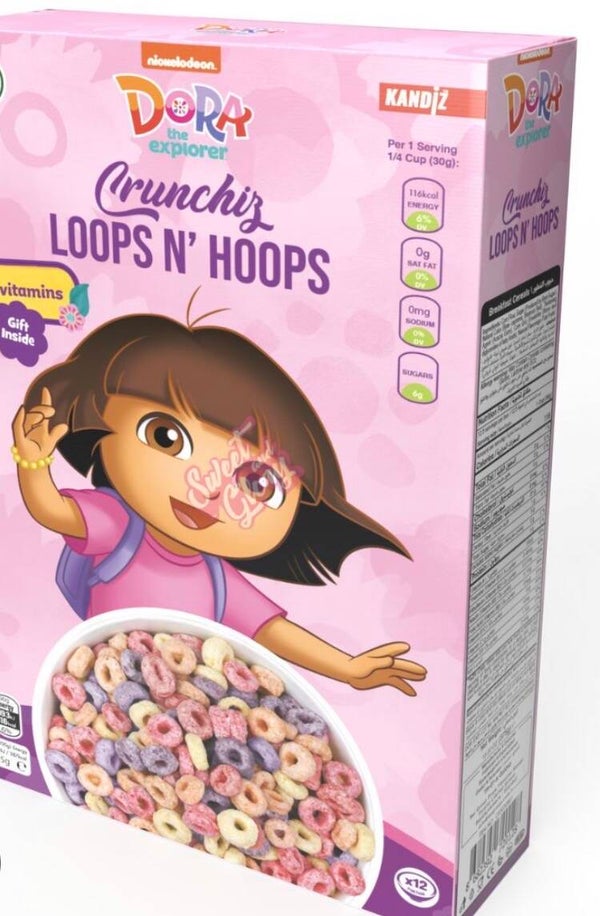 Céréales Dora Loops ‘N’ Hoops
