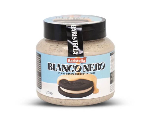 Baristella oreo crème à tartiner Bianco Nero