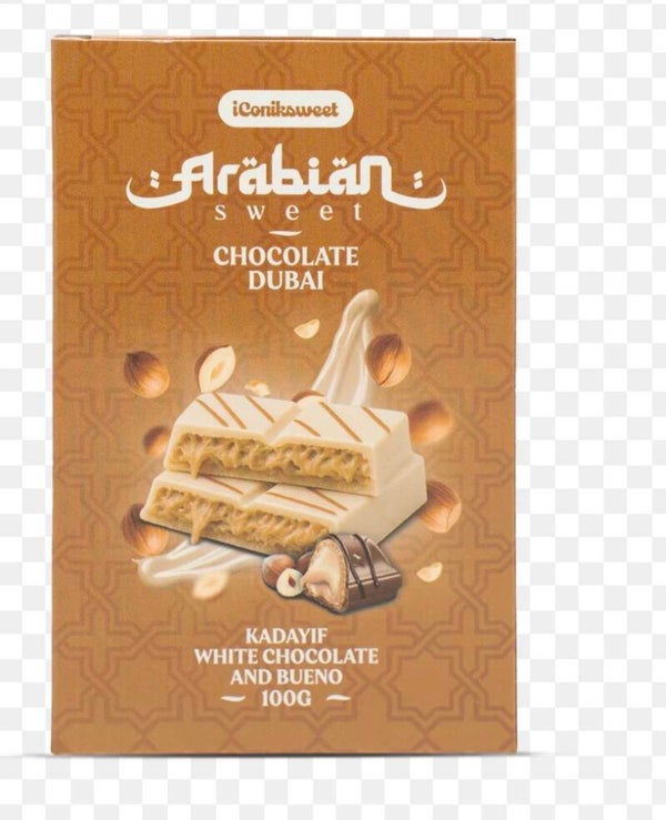 Tablette de Chocolat Dubai Bueno