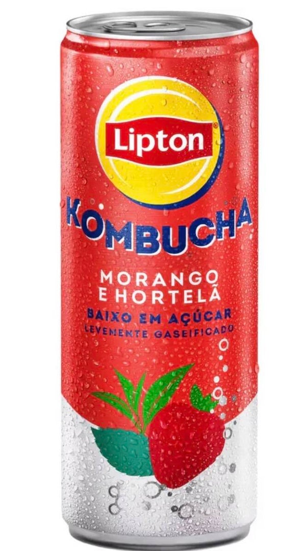 Lipton Kombucha fraise  & Hortela portugais