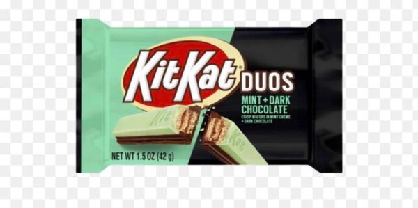 KitKat Duos Menthe Chocolat Noir