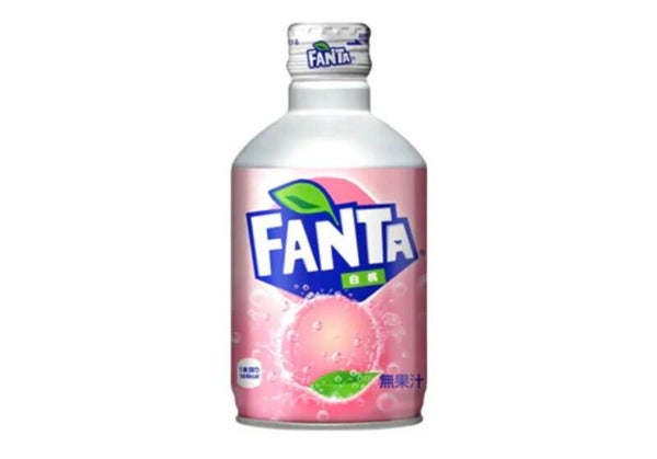 Fanta White Peach Japan
