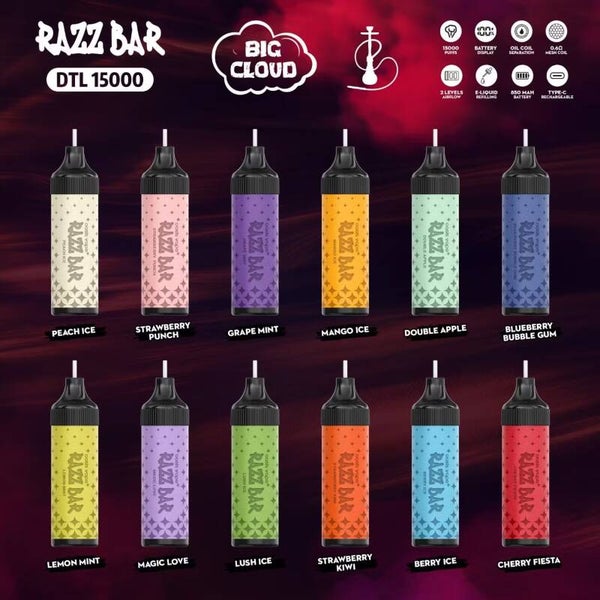 15k razzbard shisha