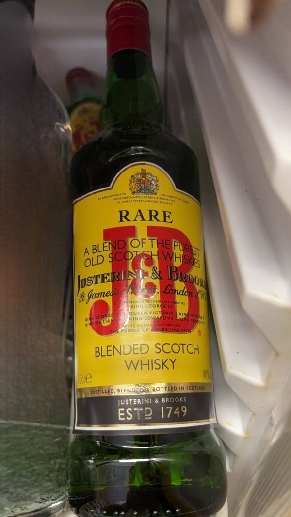 Rare J-B whisky