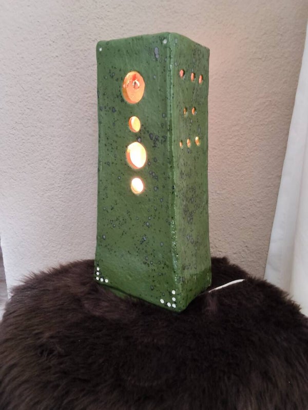Sfeerlamp groene toren, artikel L4