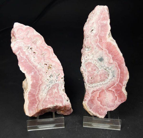 RHODOCHROSITE PAIR - ARGENTINA   12 x 5 cm