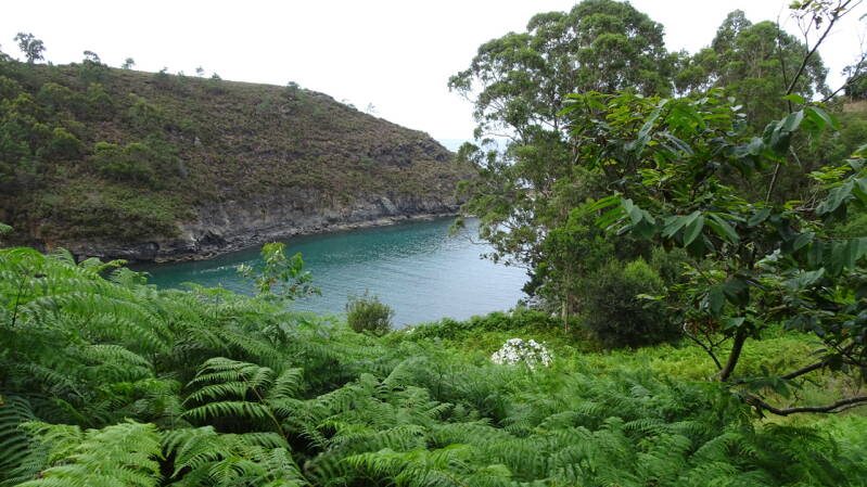 Bucht beim Campingplatz