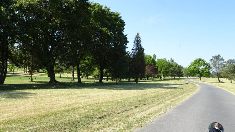 Parkgelände an der Grand Ecluse