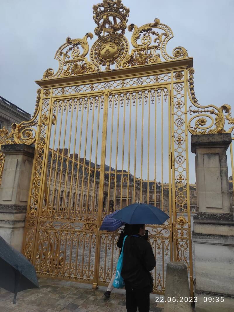 Versailles goldenes Tor