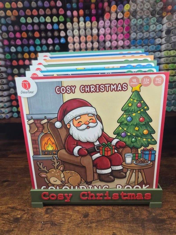 Cosy Christmas kleurboekhouder – Decotime