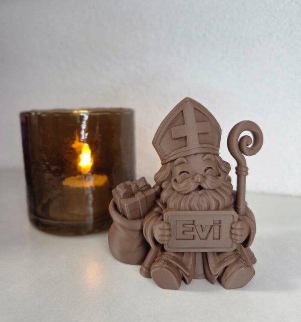 Sinterklaas met naam | Gepersonaliseerde decoratie