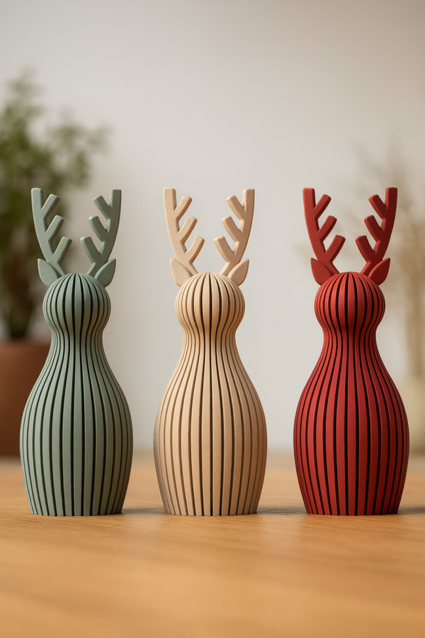 Japandi Rendier – Minimalistische Decoratie