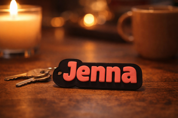 Gepersonaliseerde Naam Sleutelhanger
