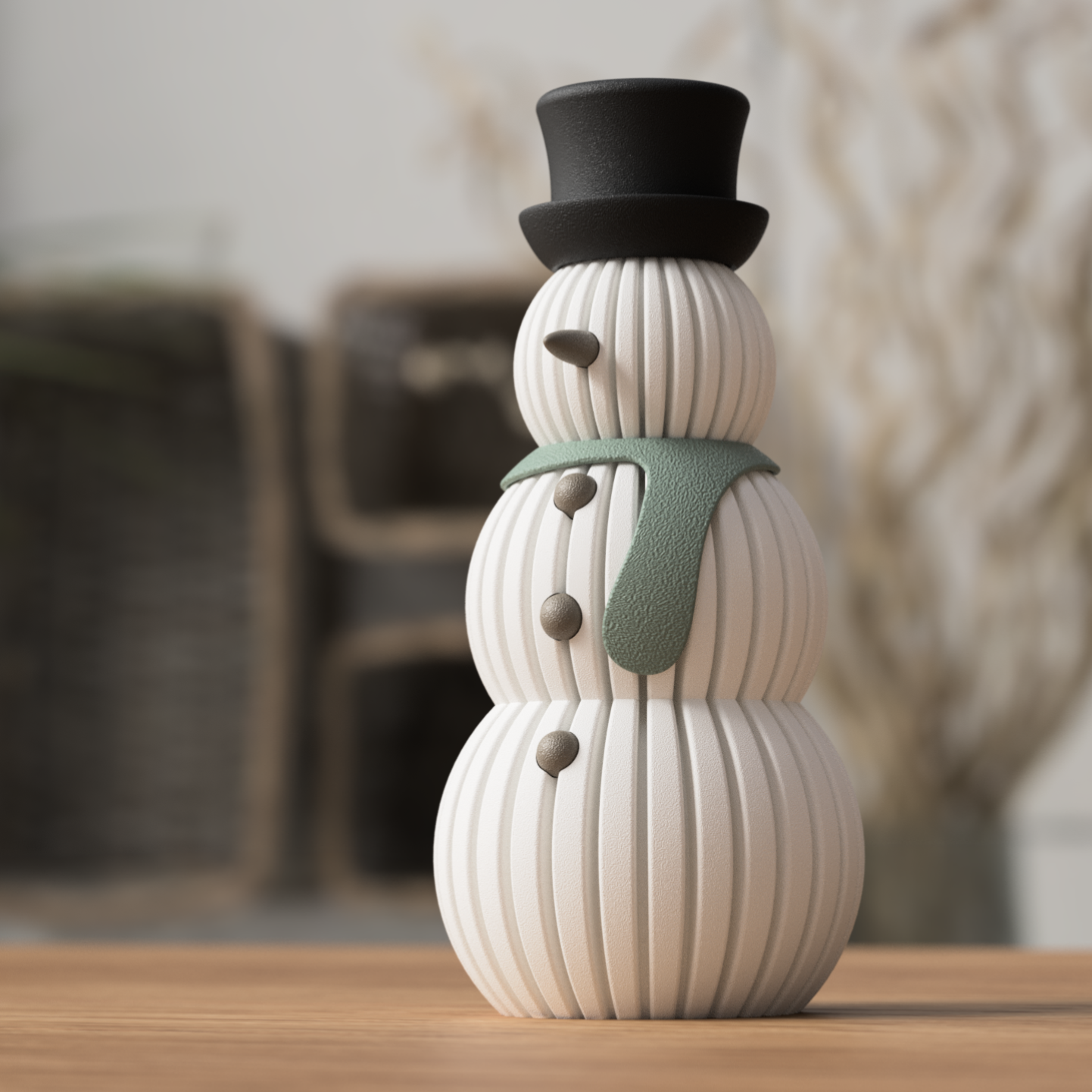 Sneeuwman decoratie p/s