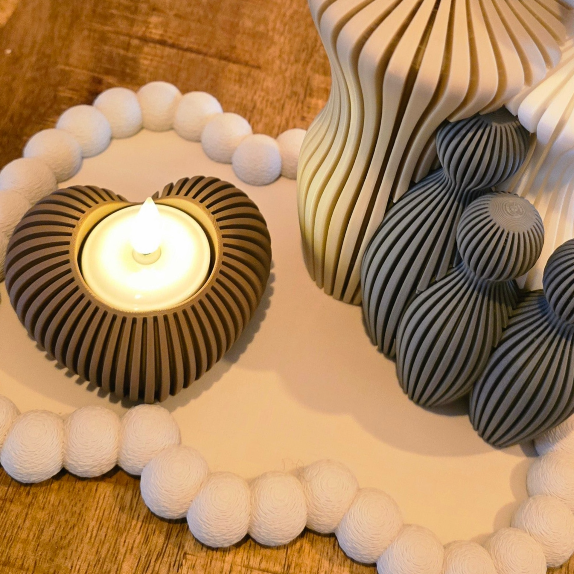 Valentijn Hart Ledlicht houder