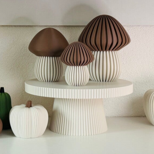 Decoratieve Paddenstoelen – Japandi Herfstdecoratie