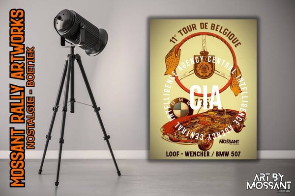 Tour De Belique 1959 / BMW 507