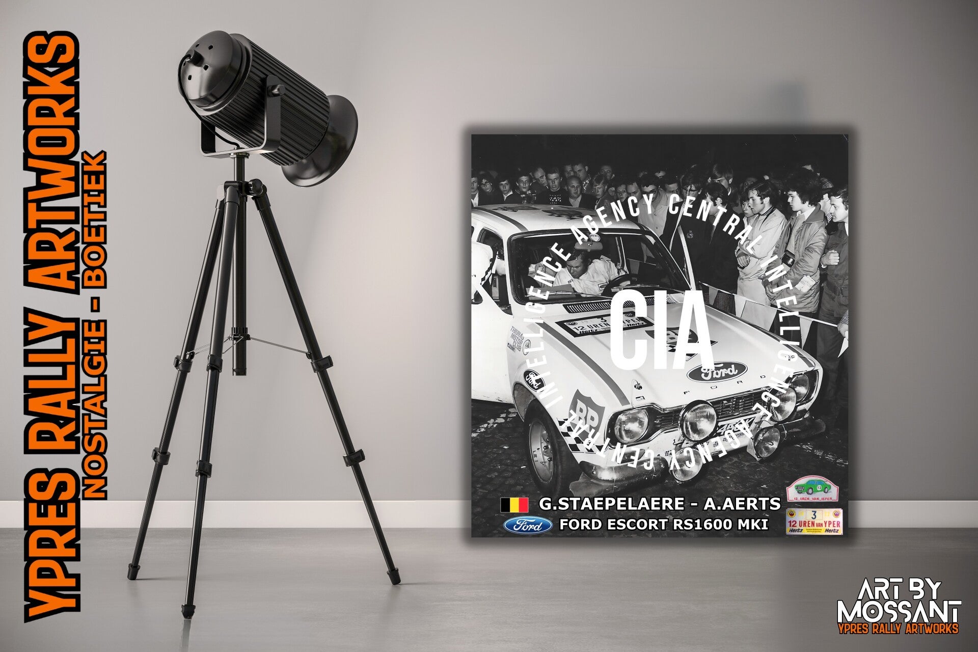 12 Uren van Ieper 1972 - G.Staepelaere - A.Aerts / Ford