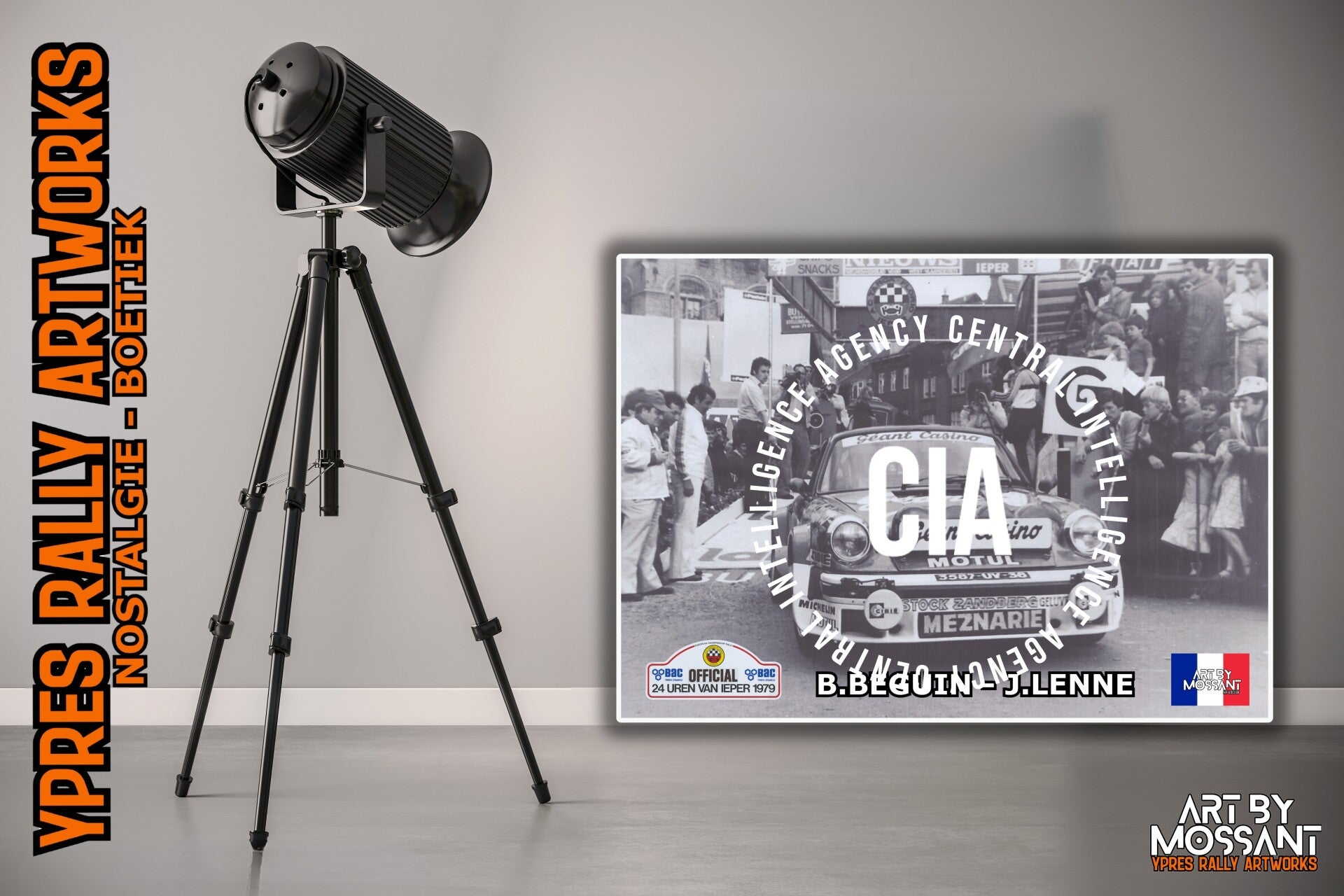 24 Uren van Ieper 1979 - B.Beguin - J.Lenne / Porsche