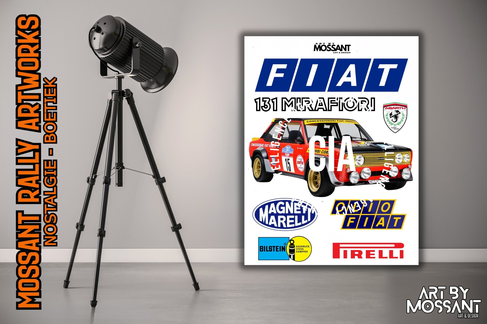 Fiat 131 Mirafiori Rallying