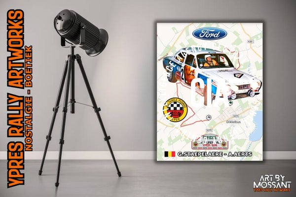 2x12 Uren van Ieper 1974 - G.Staepelaere - A.Aerts / Ford