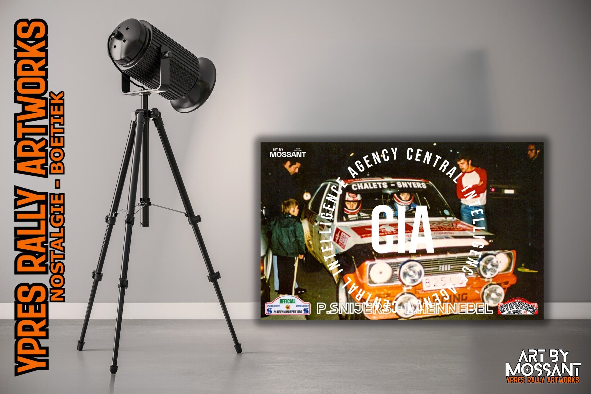 24 Uren van Ieper 1980 - P.Snijers - L.Hennebel / Ford Escort