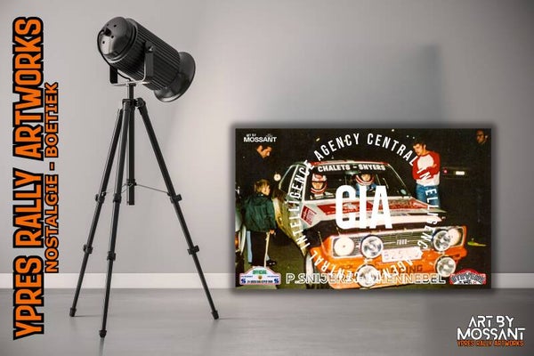 24 Uren van Ieper 1980 - P.Snijers - L.Hennebel / Ford Escort