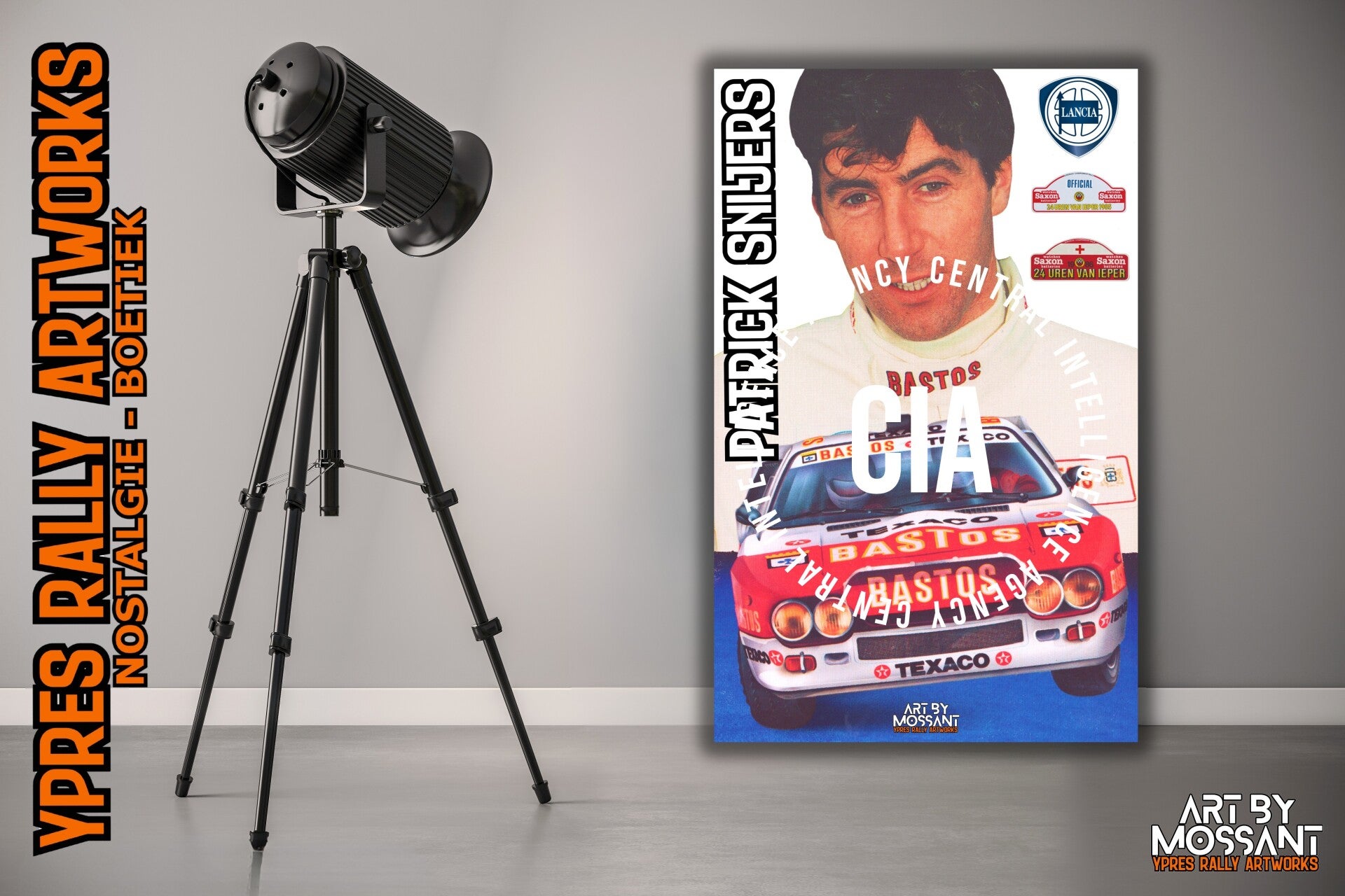 24 Uren van Ieper 1985-1986 / P.Snijers / Lancia 037