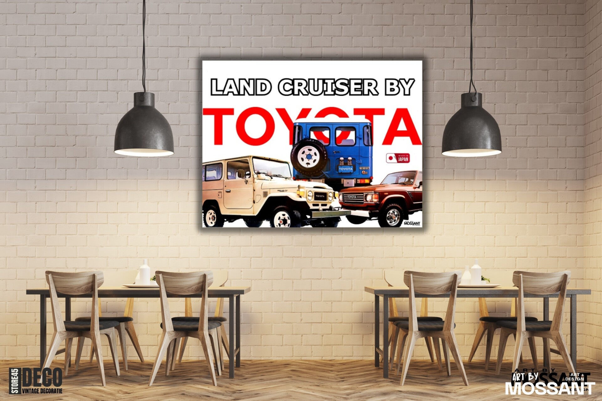 Toyota Land Cruiser By Art Mossant