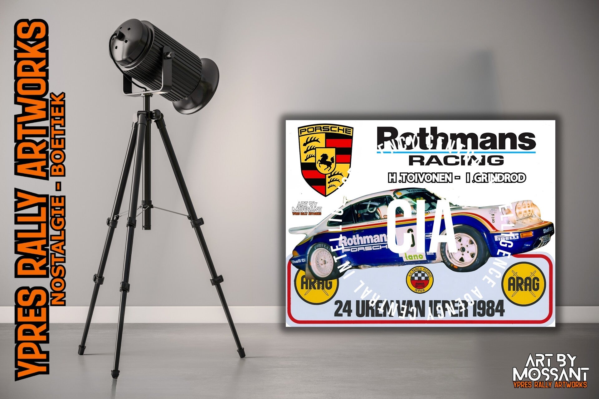 24 Uren van Ieper 1984 - H.Toivonen / Porsche