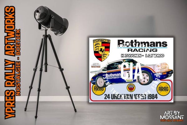 24 Uren van Ieper 1984 - H.Toivonen / Porsche